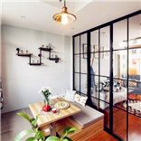 小戶型隔斷這樣改 瞬間變大30㎡