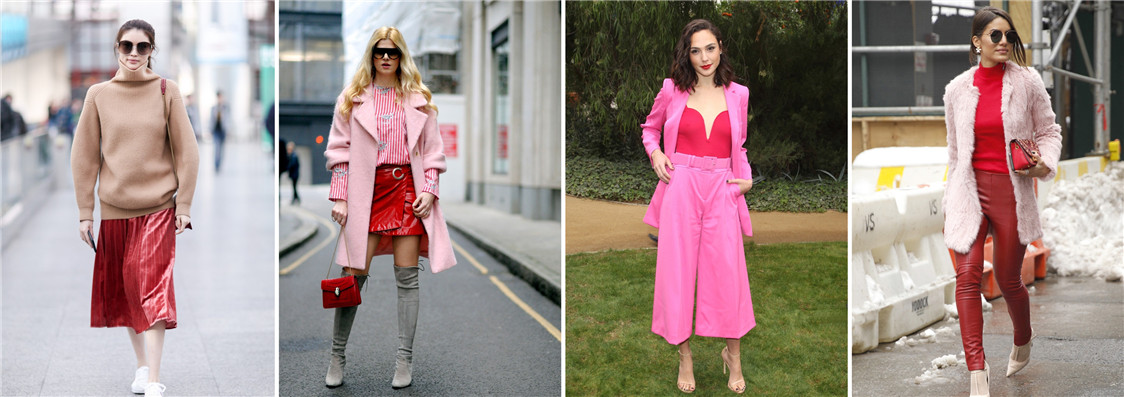 過年穿衣要喜慶！粉紅色也可以搭配得很洋氣